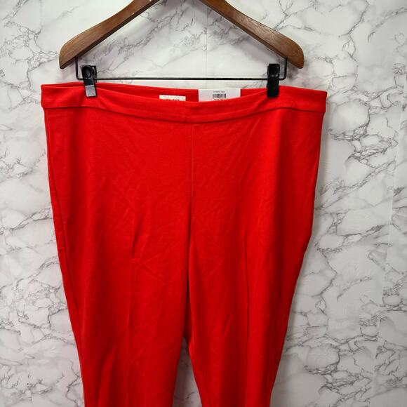 Macy's On 34th Women's Plus Pants sz 2X Short Kick Flare NEW #G855 - Picture 3 of 8